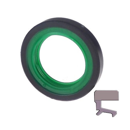 Schaeffler Lip Seal, 16MM Shaft Dia, 24MM Housing Bore, 3MM Nominal Width SD16X24X3